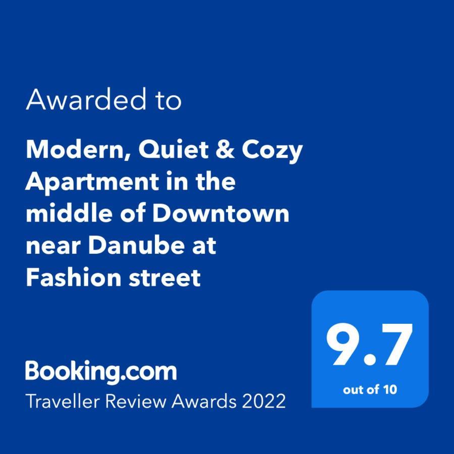 Modern, Quiet & Cozy Apartment In The Middle Of Downtown Near Danube At Fashion Street Βουδαπέστη Εξωτερικό φωτογραφία